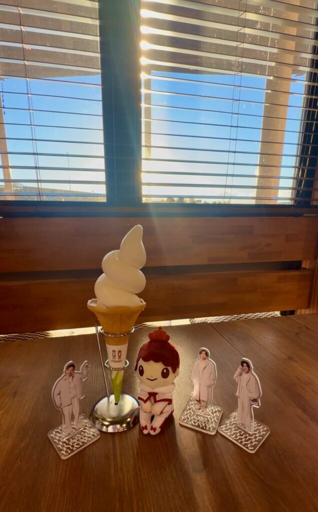 ピーナッツソフトクリーム